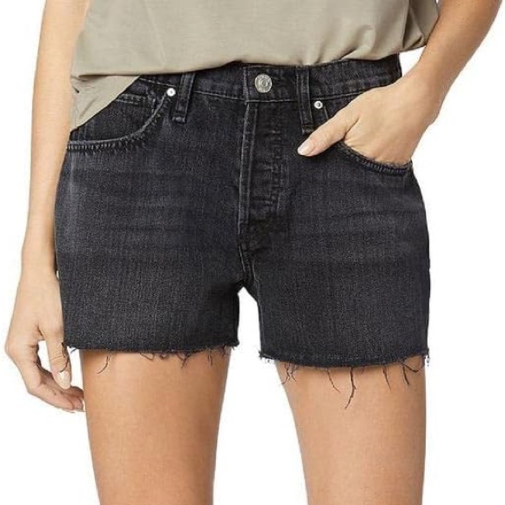 Hudson Lori High Rise Button Fly Shorts